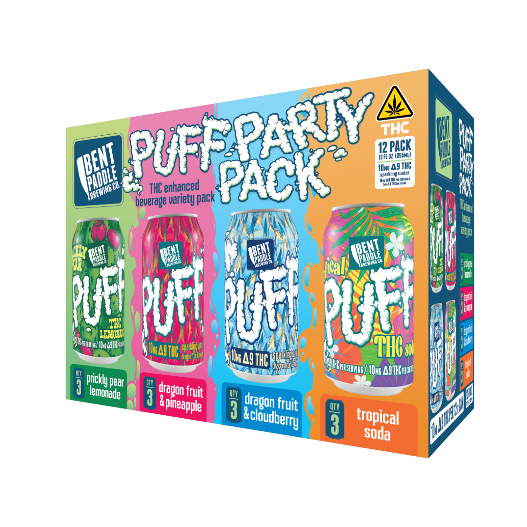 Puff Party Pack – Bent Paddle Canna Puff Party Pack – Bent Paddle Canna