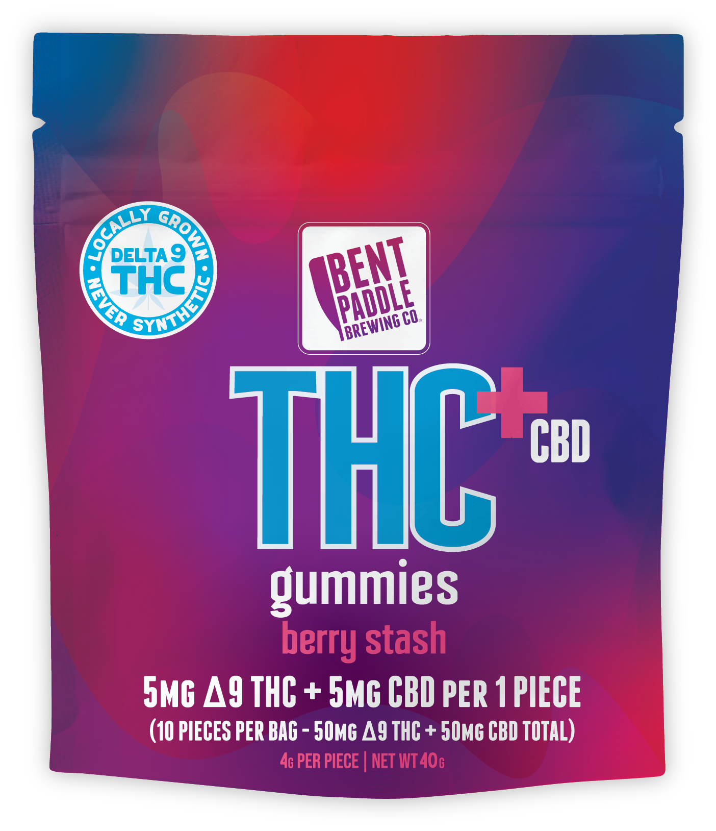 THC+ Berry Stash Gummies