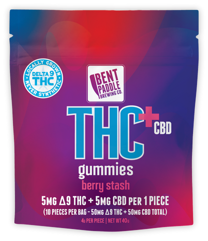 THC+ Berry Stash Gummies