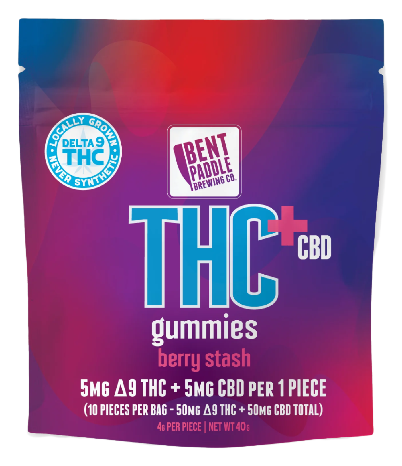 THC+ Berry Stash Gummies