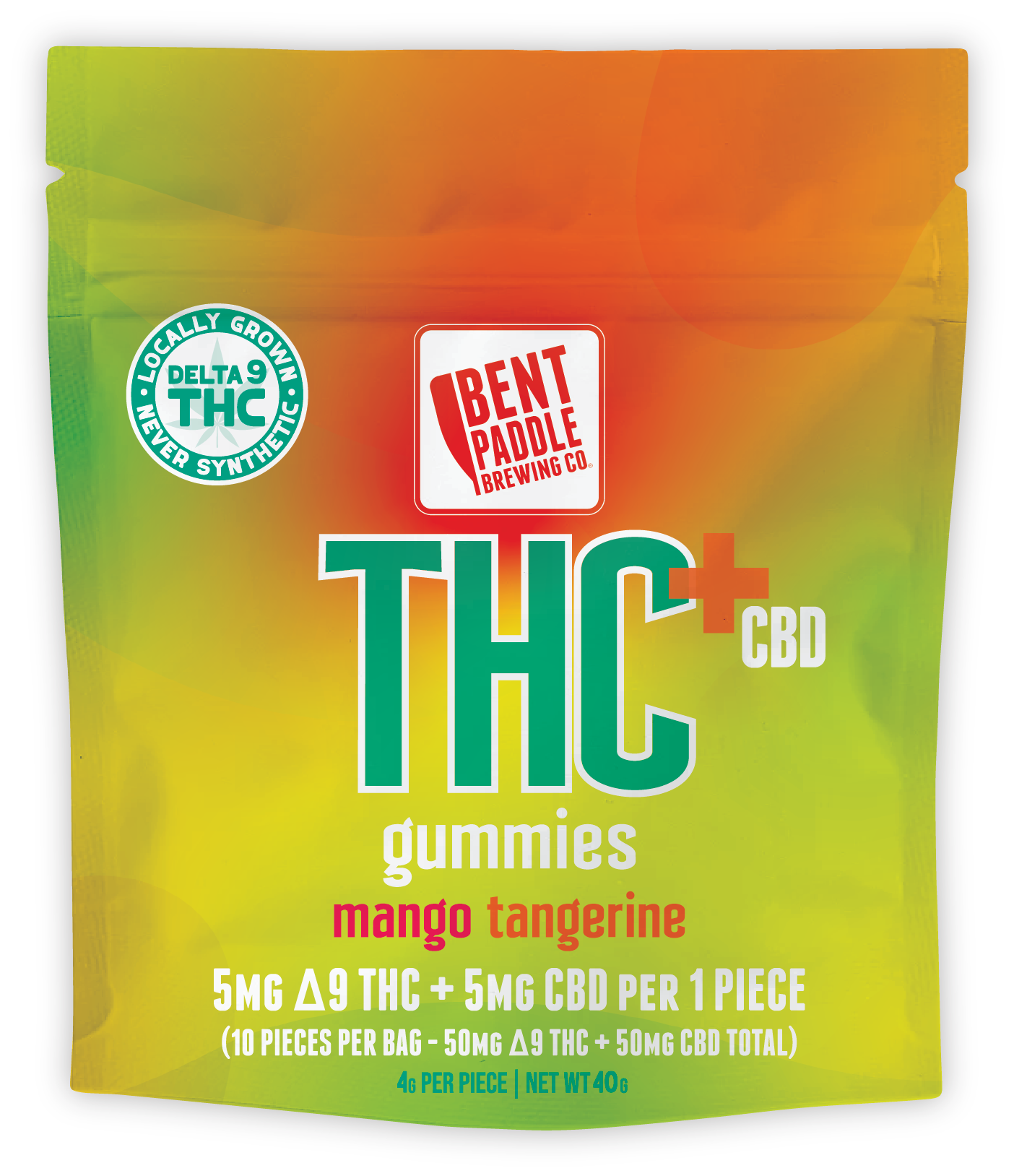 THC+ Mango Tangerine Gummies