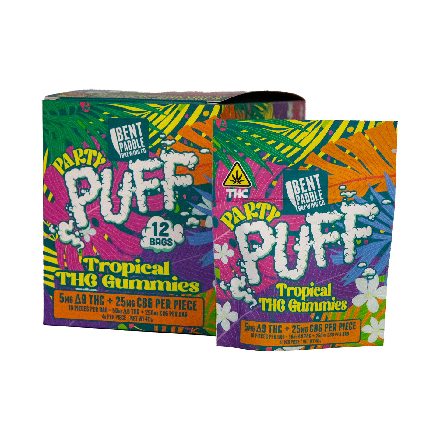 Party Puff Tropical Gummies Case Deal