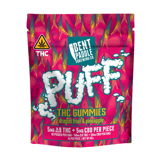 Puff Dragonfruit Pineapple Gummies